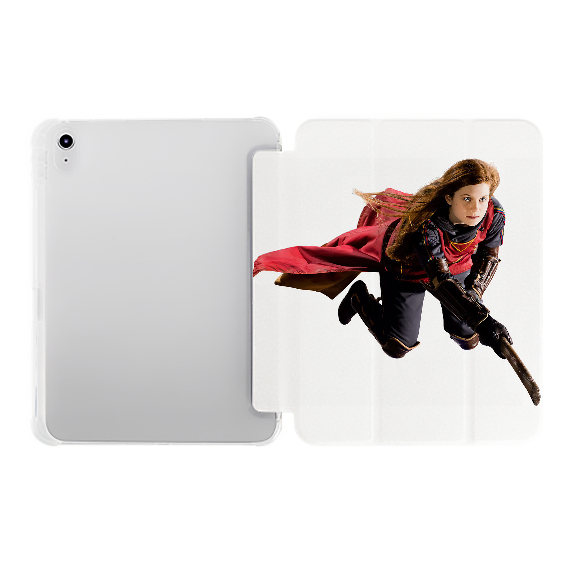 （画像用） Harry Potter ハリー・ポッターシリーズ IPad ケース ペン収納付き 三つ折りスタンド PUレザー×シリコン 対応機種9.5/10.5/10.9インチ